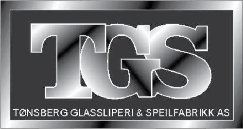 Logoen til Tønsberg Glassliperi og Speilfabrikk AS