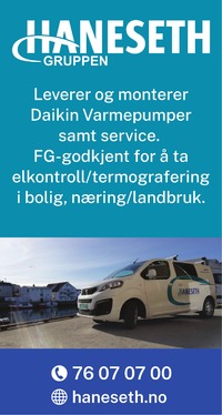 Annonse på trykk i Lofotposten