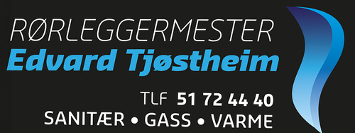 Logoen til Rørleggermester Edvard Tjøstheim AS