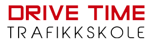 Logoen til DRIVE TIME TRAFIKKSKOLE AS