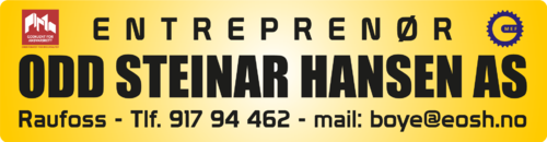 Logoen til Entreprenør Odd Steinar Hansen AS