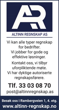 Annonse i Tønsbergs Blad