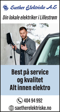 Annonse på trykk i Romerikes Blad