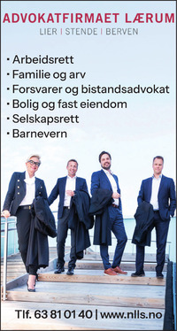 Annonse på trykk i Romerikes Blad