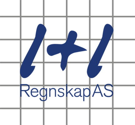 Logoen til 1+1 Regnskap AS