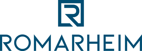 Logoen til Romarheim entreprenør AS