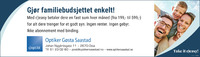 Annonse på trykk i Gudbrandsdølen Dagningen