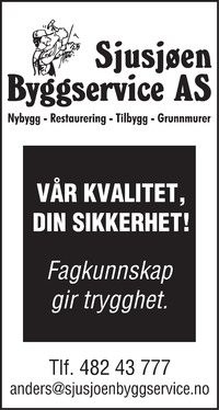 Annonse i Gudbrandsdølen Dagningen - Bygg og fagfolk