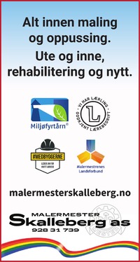Annonse i Østlandsposten - Bygg og fagfolk
