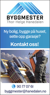 Annonse i Gjesdalbuen