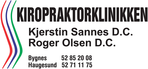Logoen til Kiropraktorklinikken Haugesund AS