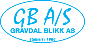 Logoen til Gravdal Blikkenslagerverksted AS