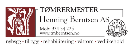Logoen til Tømrermester Henning Berntsen AS