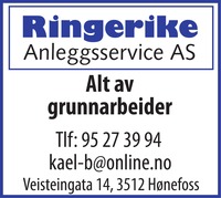 Annonse i Ringerikes Blad