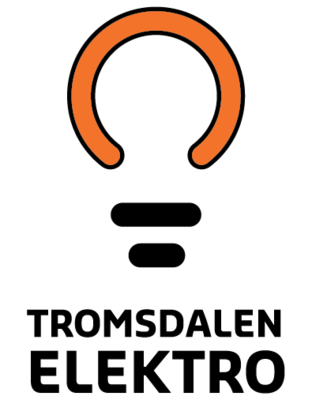 Logoen til Tromsdalen elektro AS