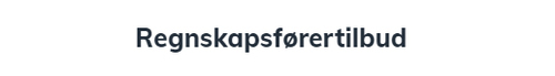 Logoen til Regnskapsførertilbud