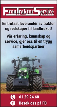 Annonse i Gudbrandsdølen Dagningen