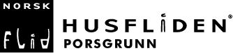 Logoen til Husfliden AS - Porsgrunn