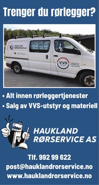 Annonse på trykk i Rana Blad - Bygg og fagfolk