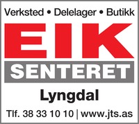 Annonse i Lyngdals Avis