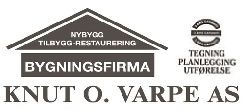 Logoen til Bygningsfirma Knut O Varpe