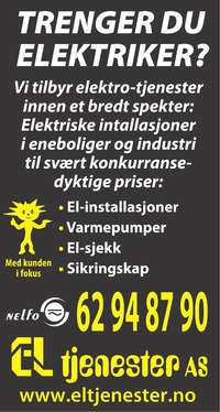 Annonse på trykk i Glåmdalen