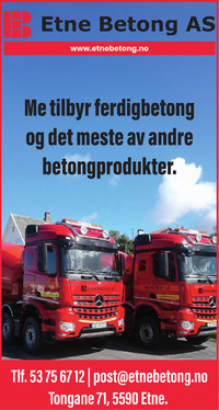 Annonse på trykk i Haugesunds Avis - Bygg og fagfolk