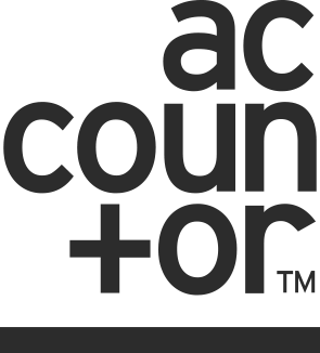 Logoen til Accountor Gjøvik