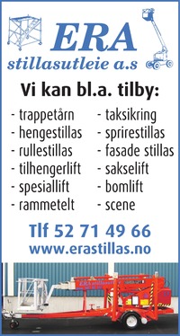 Annonse på trykk i Haugesunds Avis - Bygg og fagfolk