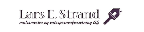 Logoen til Lars E Strand Malermester og entreprenørforretning