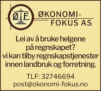 Annonse på trykk i Laagendalsposten