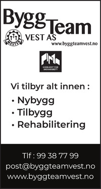 Annonse på trykk i Nordhordland