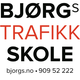 Logoen til Bjørgs trafikkskole AS
