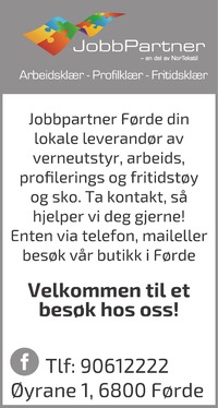 Annonse på trykk i Firda
