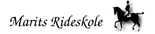 Logoen til Marits Rideskole