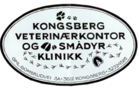 Logoen til Kongsberg veterinærkontor AS