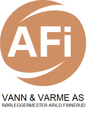 Logoen til Afi Østsiden vann og varme
