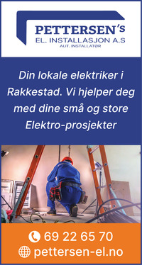 Annonse i Rakkestad Avis