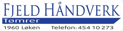 Logoen til Fjeld håndverk AS
