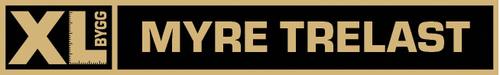 Logoen til XL-Bygg Myre AS