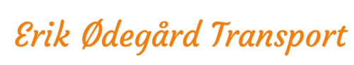 Logoen til Erik Ødegård transport