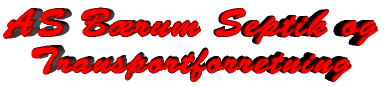 Logoen til Bærum Septik og Transportforretning AS