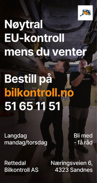 Annonse på trykk i Sandnesposten