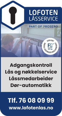 Annonse på trykk i Lofotposten