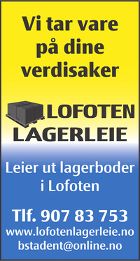 Annonse på trykk i Lofotposten