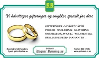 Annonse i Tønsbergs Blad - Alt til bryllupet