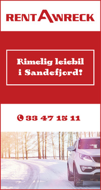 Annonse på trykk i Sandefjords Blad