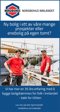 Annonse i Oppland Arbeiderblad - Bygg og fagfolk