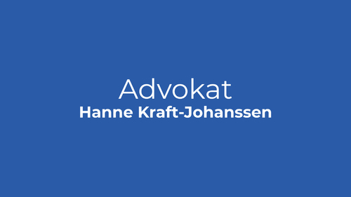 Advokat Hanne Kraft-Johanssen