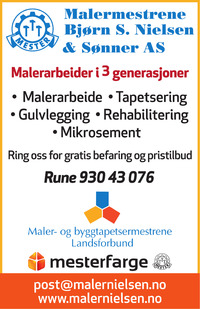 Annonse i Nordstrands Blad - Bygg og fagfolk